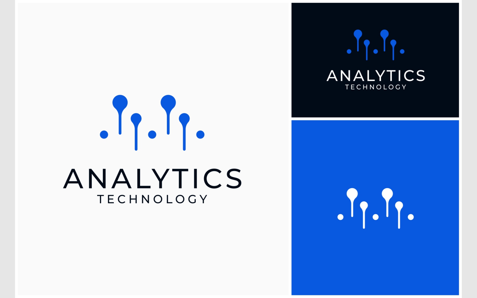 Analytics Technology Digital Logo