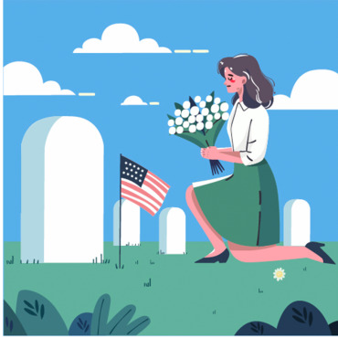 Memorial Day Illustrations Templates 413260