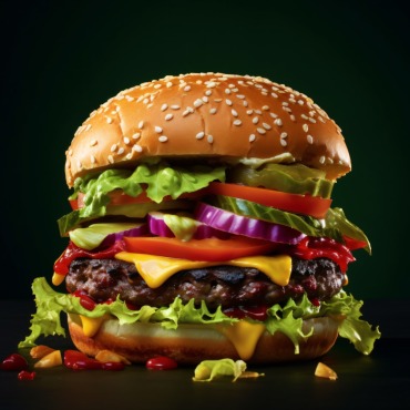 <a class=ContentLinkGreen href=/fr/kits_graphiques_templates_illustrations.html>Illustrations</a></font> burger grillades 413365