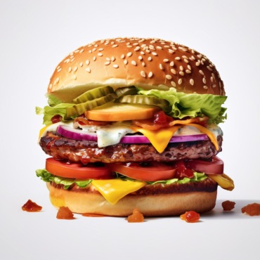 <a class=ContentLinkGreen href=/fr/kits_graphiques_templates_illustrations.html>Illustrations</a></font> burger grillades 413373