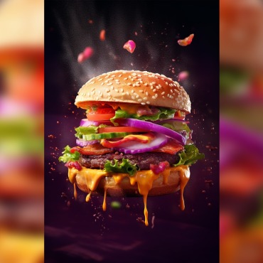 <a class=ContentLinkGreen href=/fr/kits_graphiques_templates_illustrations.html>Illustrations</a></font> burger grillades 413382