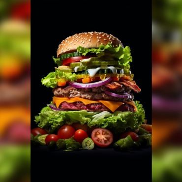 <a class=ContentLinkGreen href=/fr/kits_graphiques_templates_illustrations.html>Illustrations</a></font> burger grillades 413387