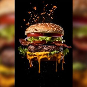 <a class=ContentLinkGreen href=/fr/kits_graphiques_templates_illustrations.html>Illustrations</a></font> burger grillades 413388