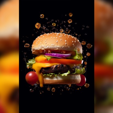 <a class=ContentLinkGreen href=/fr/kits_graphiques_templates_illustrations.html>Illustrations</a></font> burger grillades 413392