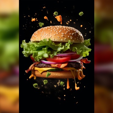 <a class=ContentLinkGreen href=/fr/kits_graphiques_templates_illustrations.html>Illustrations</a></font> burger grillades 413393