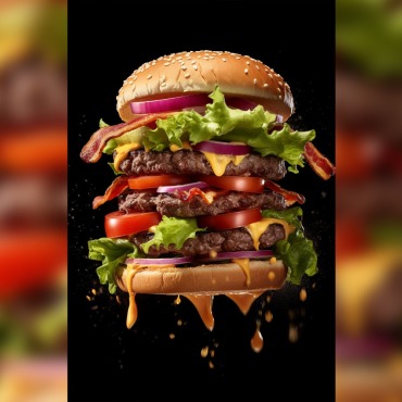 <a class=ContentLinkGreen href=/fr/kits_graphiques_templates_illustrations.html>Illustrations</a></font> burger grillades 413416