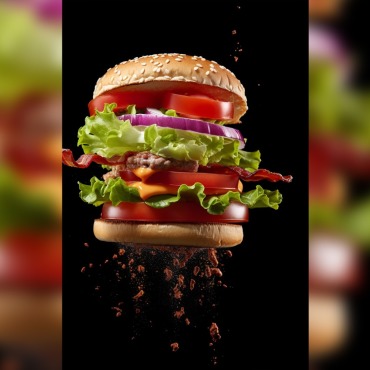 <a class=ContentLinkGreen href=/fr/kits_graphiques_templates_illustrations.html>Illustrations</a></font> burger grillades 413420