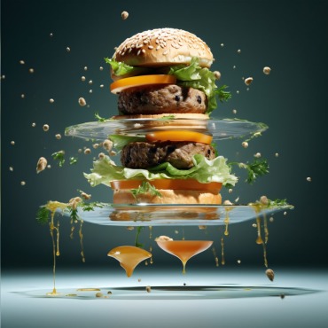 <a class=ContentLinkGreen href=/fr/kits_graphiques_templates_illustrations.html>Illustrations</a></font> burger grillades 413421