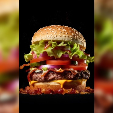 <a class=ContentLinkGreen href=/fr/kits_graphiques_templates_illustrations.html>Illustrations</a></font> burger grillades 413437