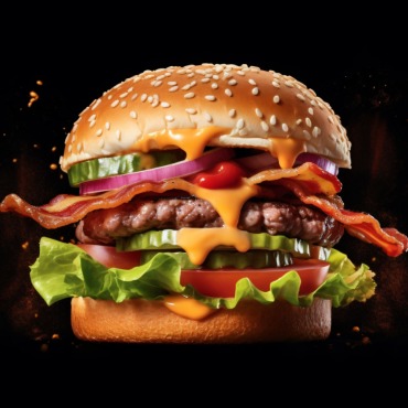 <a class=ContentLinkGreen href=/fr/kits_graphiques_templates_illustrations.html>Illustrations</a></font> burger grillades 413438