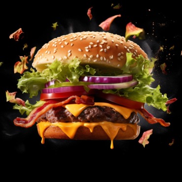 <a class=ContentLinkGreen href=/fr/kits_graphiques_templates_illustrations.html>Illustrations</a></font> burger grillades 413440