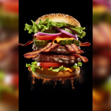 <a class=ContentLinkGreen href=/fr/kits_graphiques_templates_illustrations.html>Illustrations</a></font> burger grillades 413457