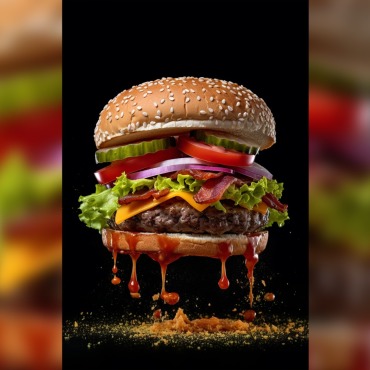 <a class=ContentLinkGreen href=/fr/kits_graphiques_templates_illustrations.html>Illustrations</a></font> burger grillades 413458