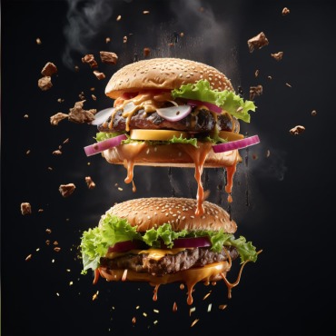 <a class=ContentLinkGreen href=/fr/kits_graphiques_templates_illustrations.html>Illustrations</a></font> burger grillades 413463