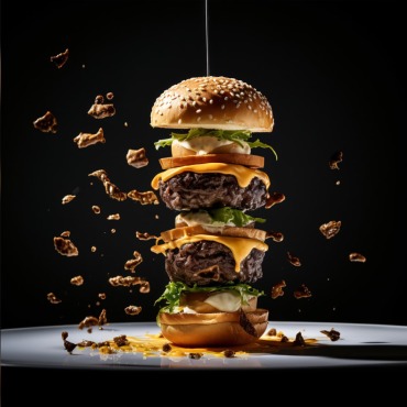 <a class=ContentLinkGreen href=/fr/kits_graphiques_templates_illustrations.html>Illustrations</a></font> burger grillades 413464