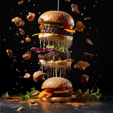 <a class=ContentLinkGreen href=/fr/kits_graphiques_templates_illustrations.html>Illustrations</a></font> burger grillades 413472