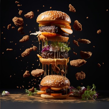 <a class=ContentLinkGreen href=/fr/kits_graphiques_templates_illustrations.html>Illustrations</a></font> burger grillades 413473