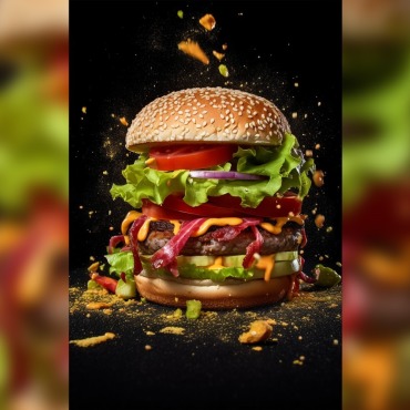 <a class=ContentLinkGreen href=/fr/kits_graphiques_templates_illustrations.html>Illustrations</a></font> burger grillades 413477