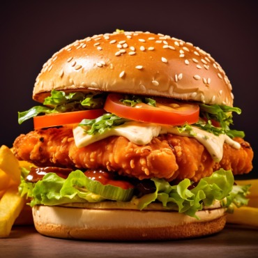 Burger Grilled Illustrations Templates 413544