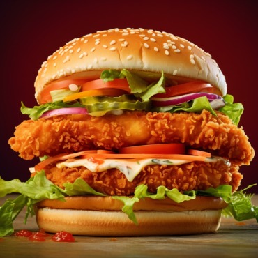 Burger Grilled Illustrations Templates 413546