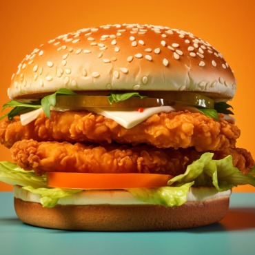 Burger Grilled Illustrations Templates 413553