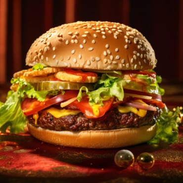 Burger Grilled Illustrations Templates 413577