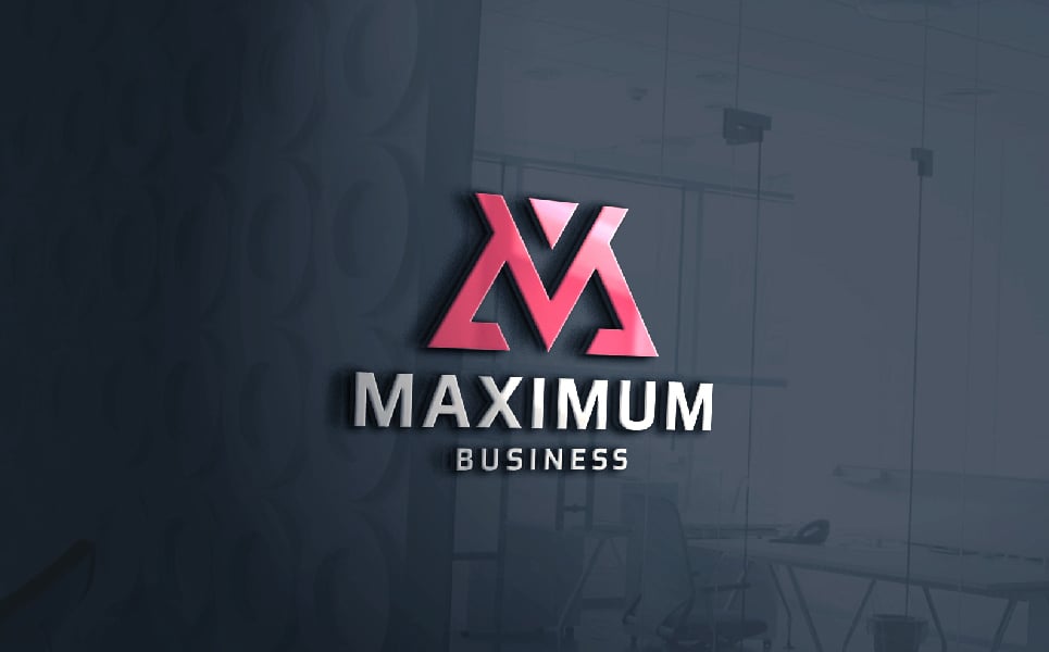Maximum Letter M Professional Logo