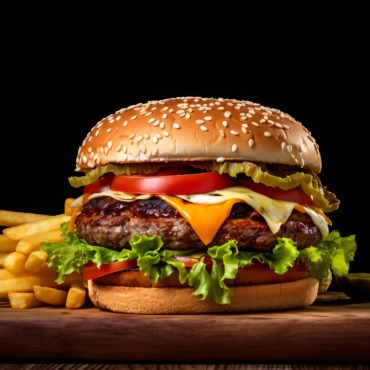Burger Grilled Illustrations Templates 413623