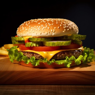 Burger Grilled Illustrations Templates 413660
