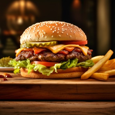 Burger Grilled Illustrations Templates 413661