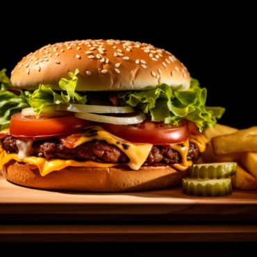 Burger Grilled Illustrations Templates 413662