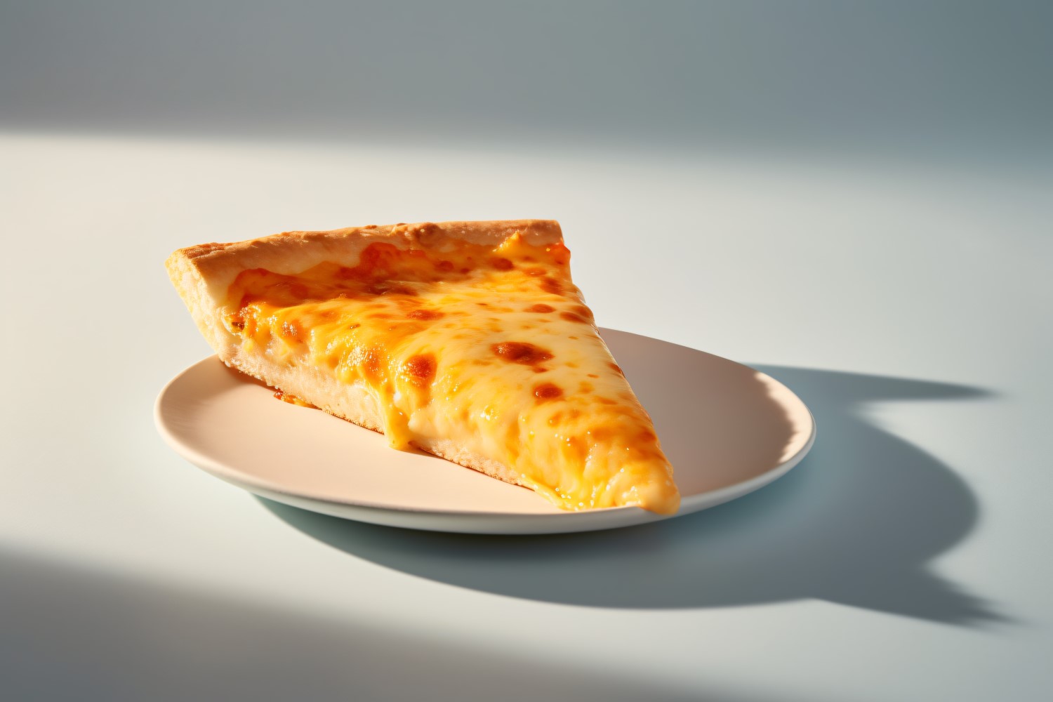 A slice of pizza with cheese dripping off it 20