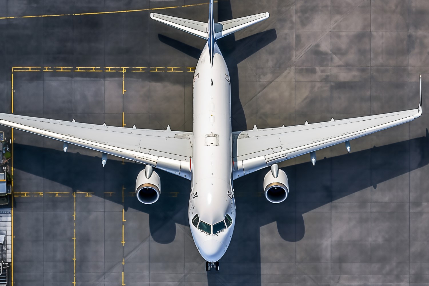 Airbus Top view stock photography 06