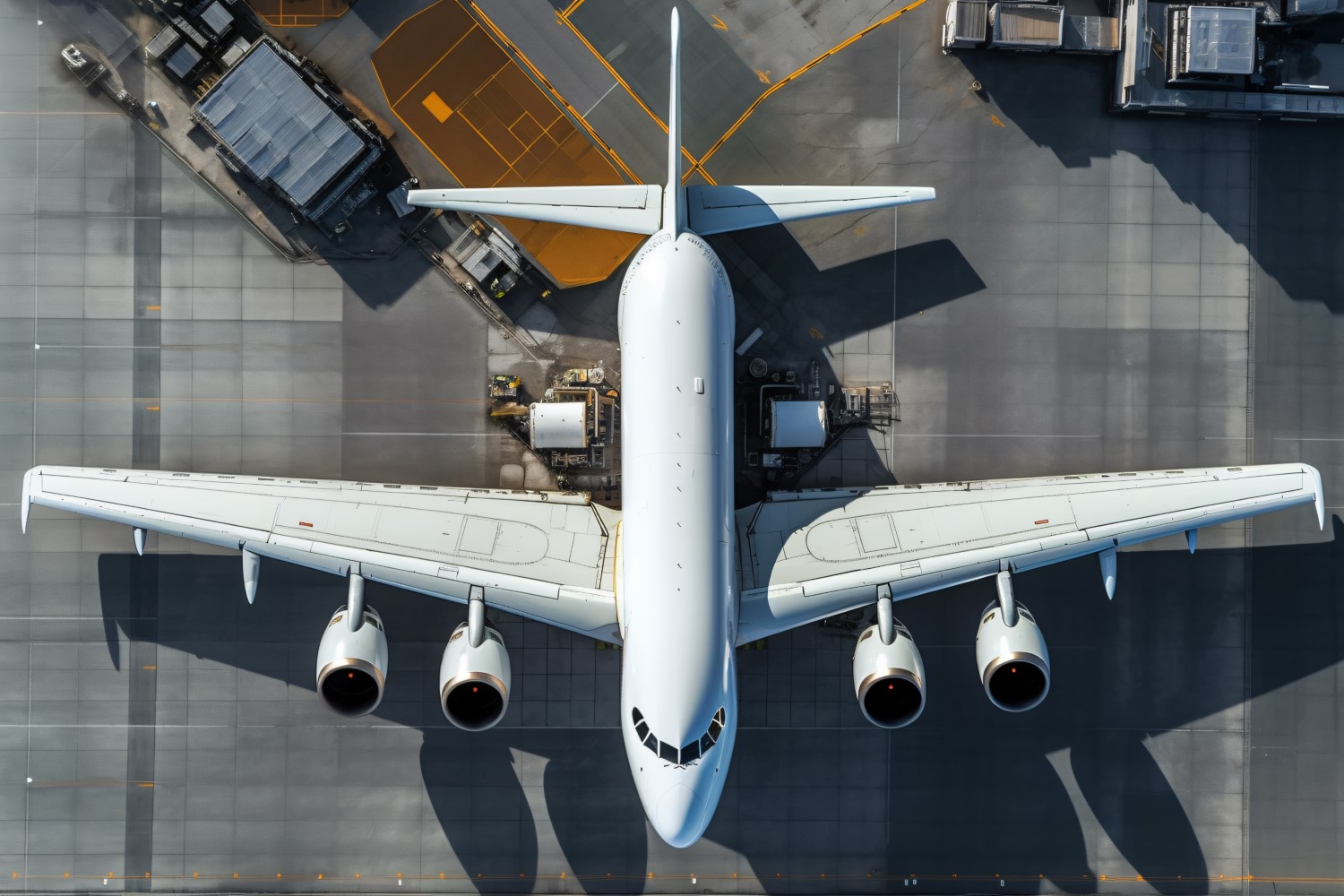 Airbus Top view stock photography 08