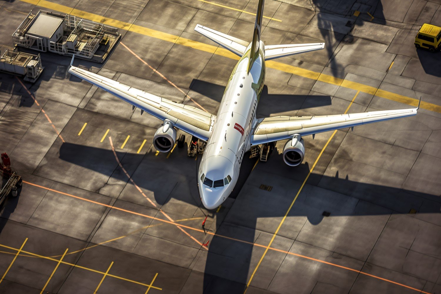 Airbus Top view stock photography 12