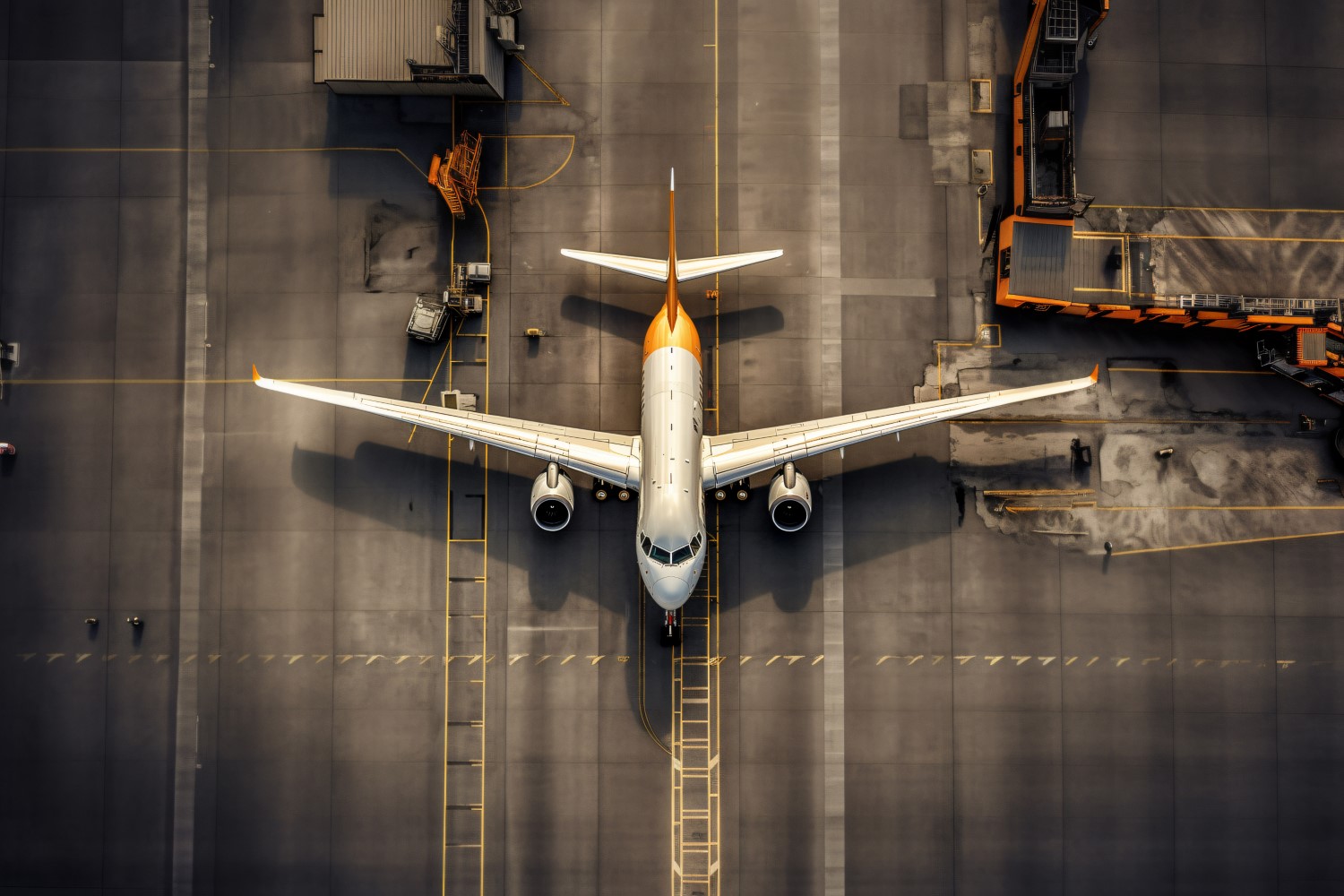 Airbus Top view stock photography 35