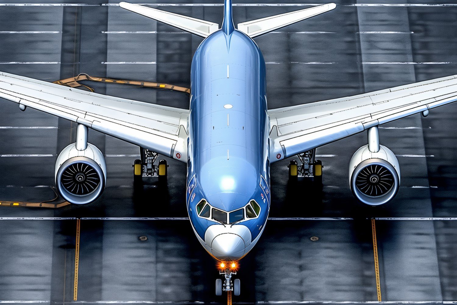 Airbus Top view stock photography 42