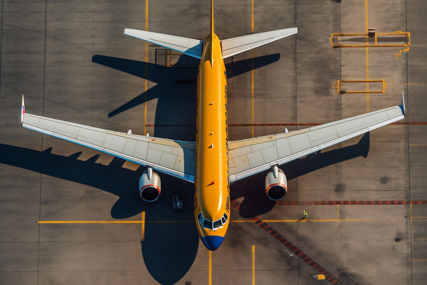 Airbus Top view stock photography 51