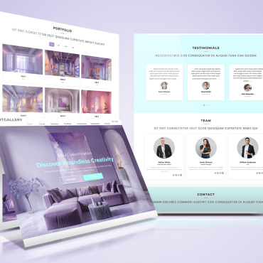 Art Gallery Landing Page Templates 414133