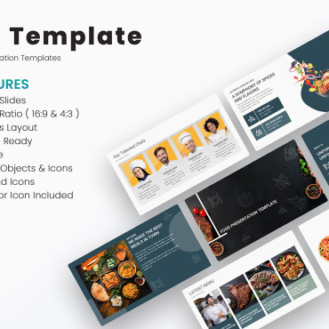 Cuisine Cooking Keynote Templates 414153