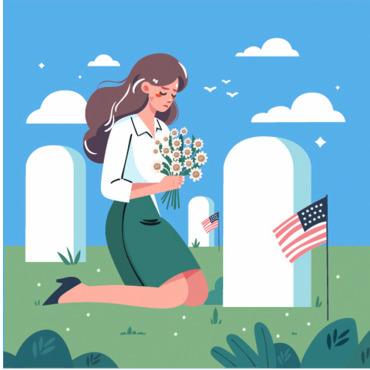Memorial Day Illustrations Templates 414163