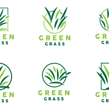 Grass Logo Logo Templates 414197
