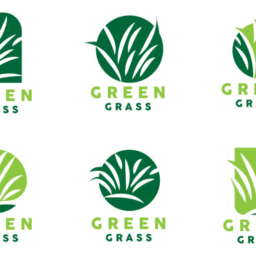 Grass Logo Logo Templates 414199