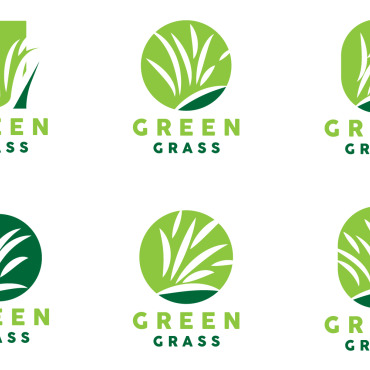 Grass Logo Logo Templates 414200