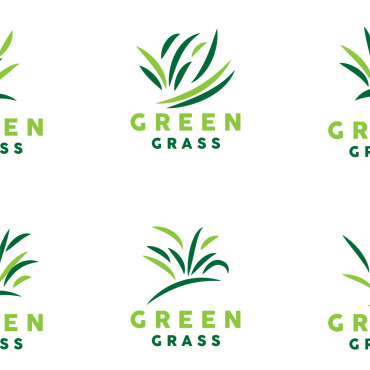 Grass Logo Logo Templates 414201