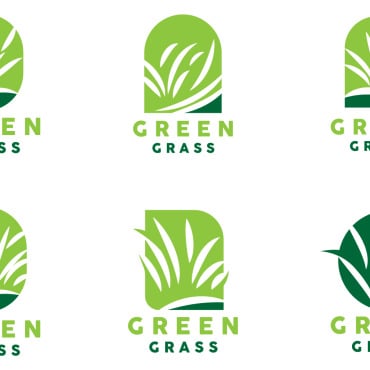 Grass Logo Logo Templates 414203