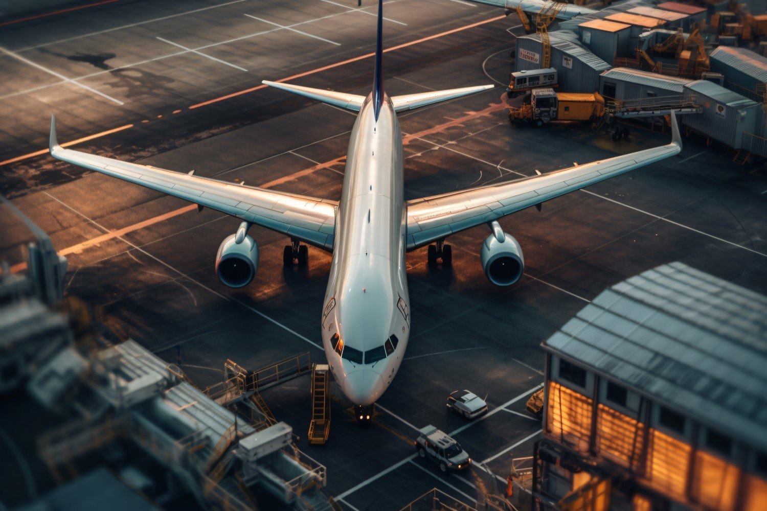 Airbus Top view stock photography 102