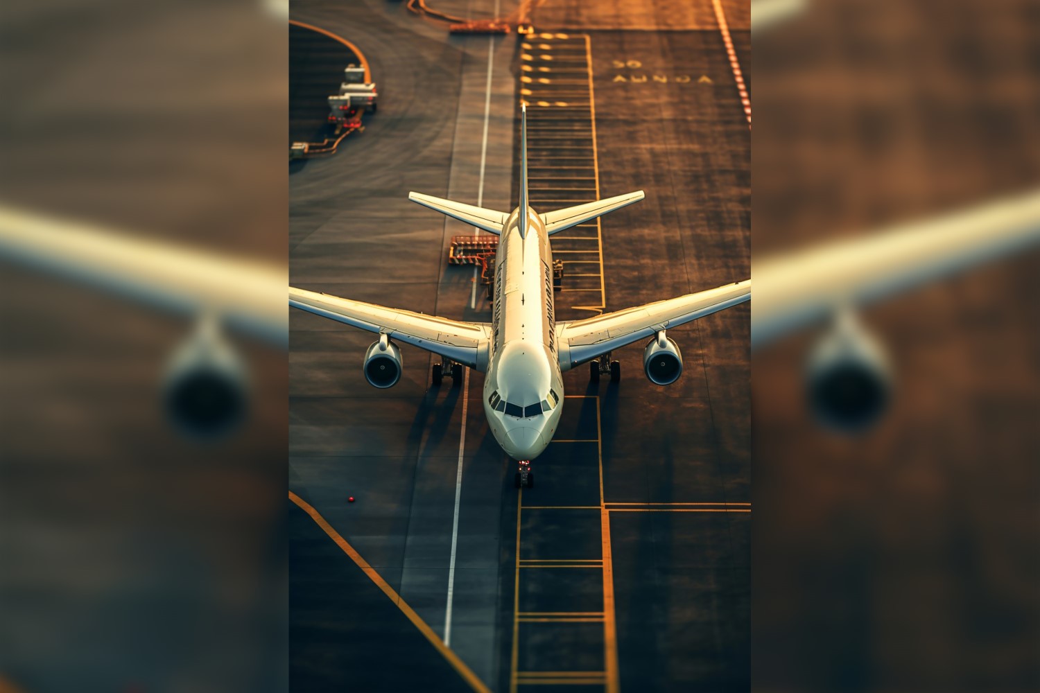 Airbus Top view stock photography 107