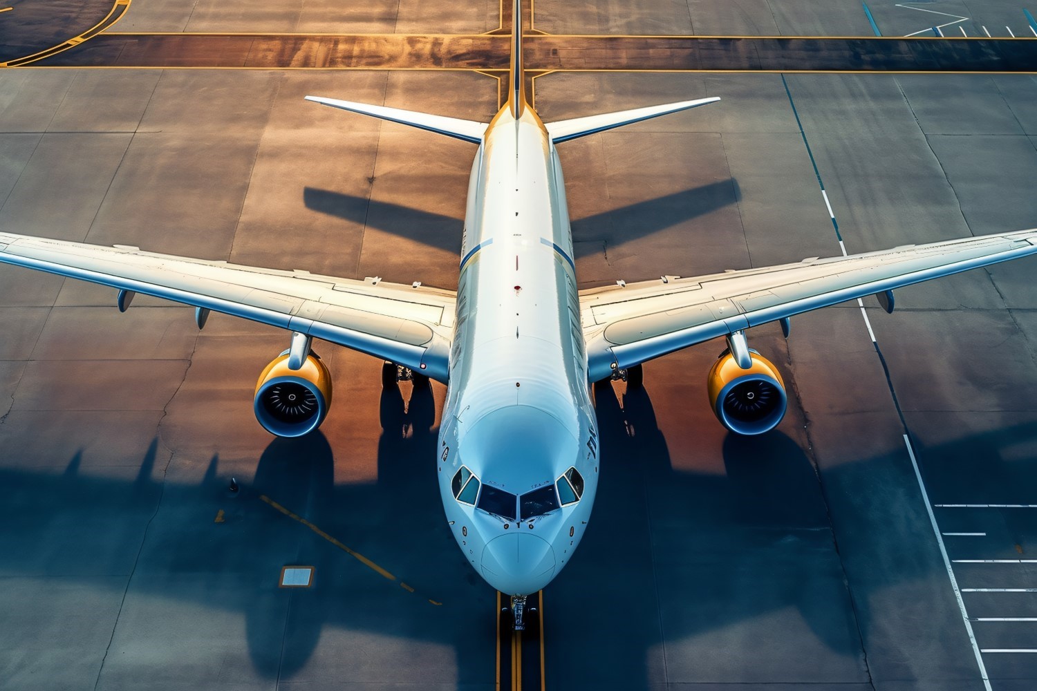 Commercial Airbus Charter Airline front view Photography 112