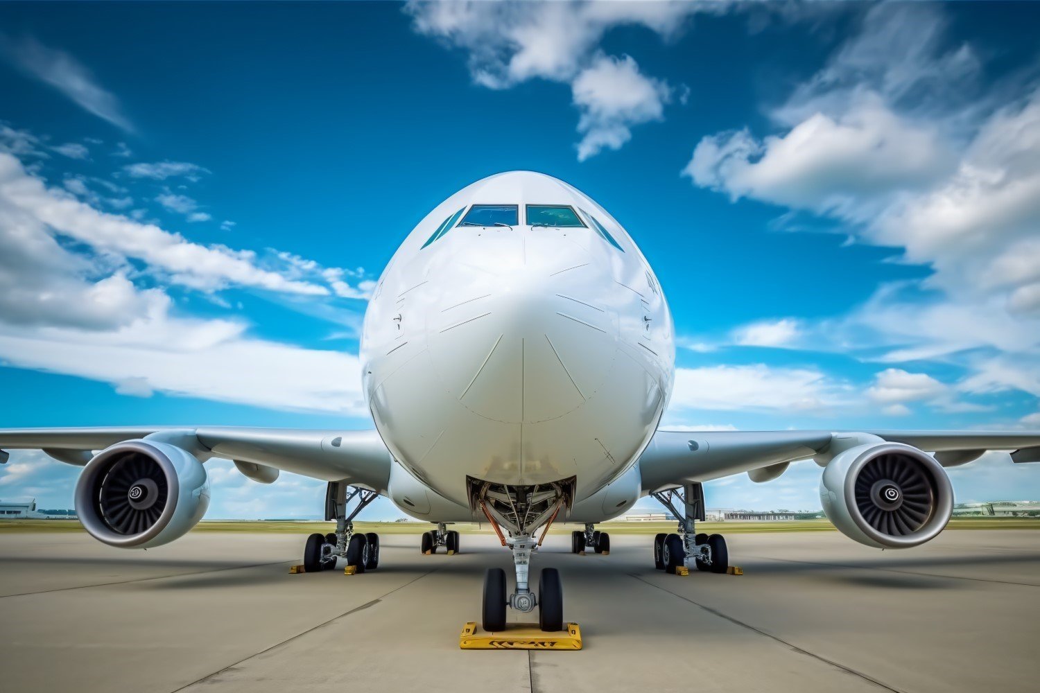 Commercial Airbus Charter Airline front view Photography 168